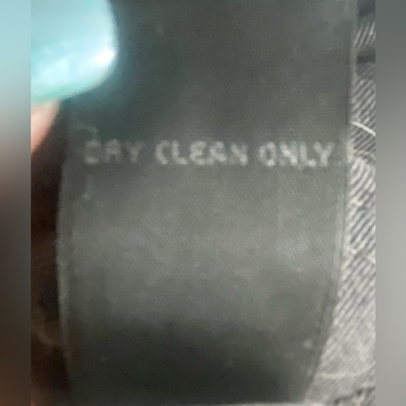 Old Navy Black Double Breasted Wool Blend Pea Coat Size M - Picture 6 of 7